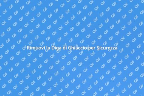 Rimozione Diga di Ghiaccio: Sicurezza Casa