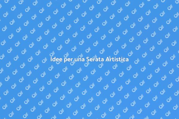 Crea un Evento Artistico Indimenticabile