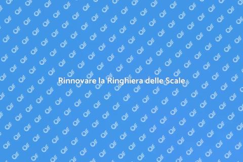 Sostituire la Ringhiera delle Scale