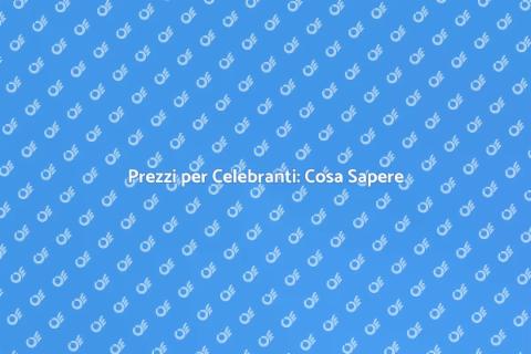 Costo Assumere un Celebrante Professionista