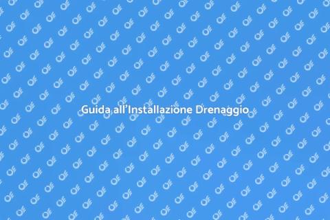 Installazione Condotto Drenaggio
