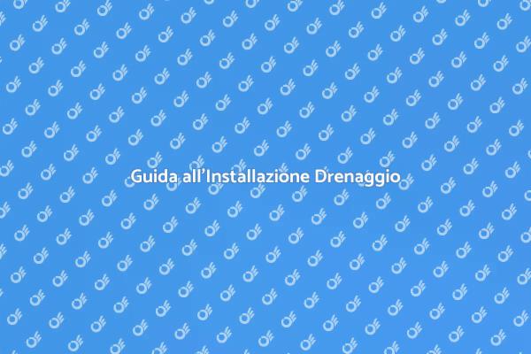 Come Installare un Condotto di Drenaggio