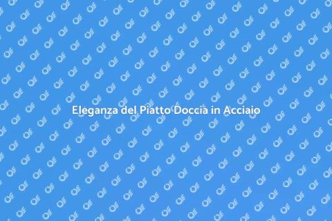 Piatto Doccia Filo Pavimento in Acciaio