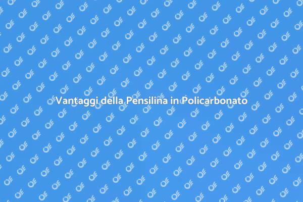 Pensilina Trasparente per il Tuo Negozio