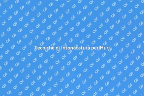 Intonacare il Muro con il Cemento