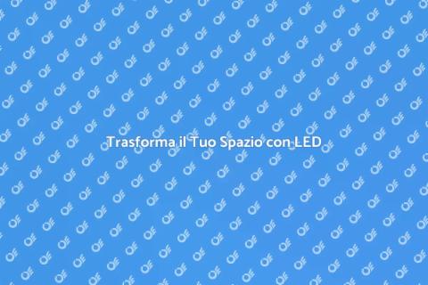 Controsoffitto con Faretti a LED