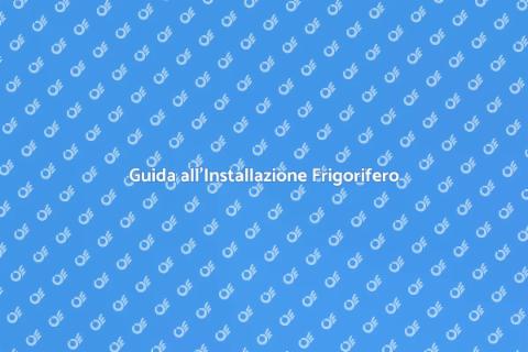 Installazione Frigorifero Professionale