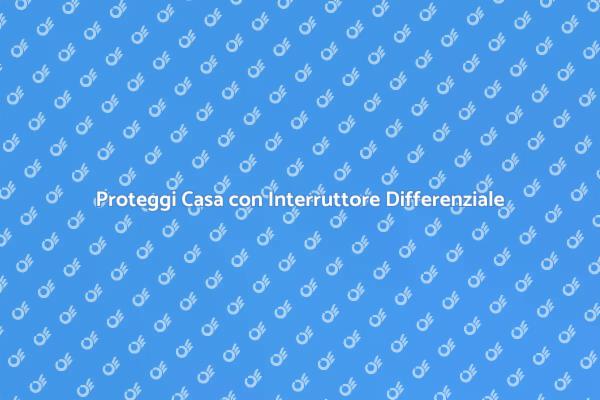 Sicurezza Elettrica: Interruttore Essenziale