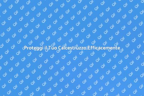 Sigillare il Calcestruzzo per Durevolezza