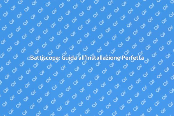 Come Installare un Battiscopa