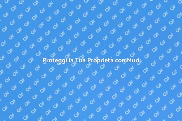 Costruzione di Muri Sicuri per Edifici