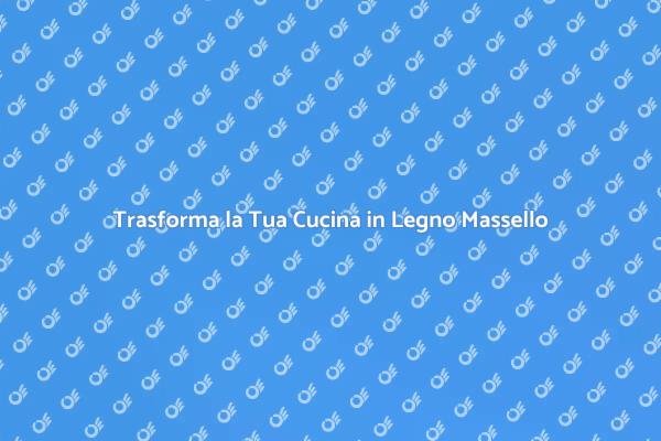 La Bellezza della Cucina Rustica