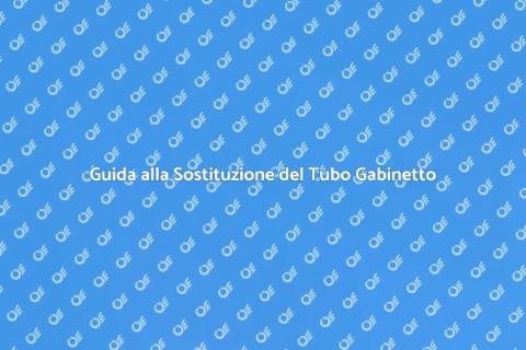 Sostituzione Tubo Alimentazione Gabinetto