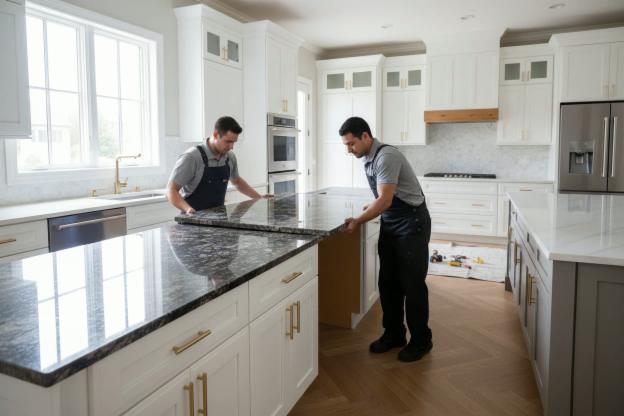 Quanto costa installare i piani di lavoro della cucina?