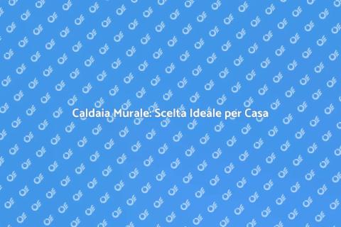 Caldaia Murale: Comfort e Efficienza