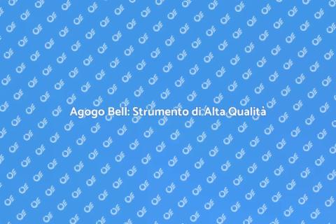 Set di Agogo Bell di Alta Qualità