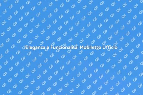 Mobiletto con Ante per Ufficio Elegante