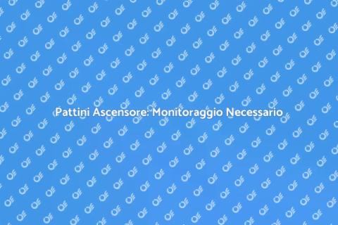 Monitoraggio Pattini Ascensore Sicuro