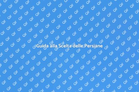 Consulenza Persiane in Alluminio