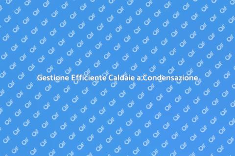 Programmazione Impianti Caldaia Condensazione