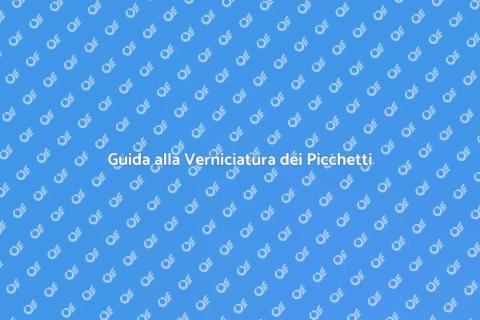 Verniciare i Picchetti di Recinzione