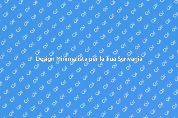 Rendi Efficiente il Tuo Spazio di Lavoro