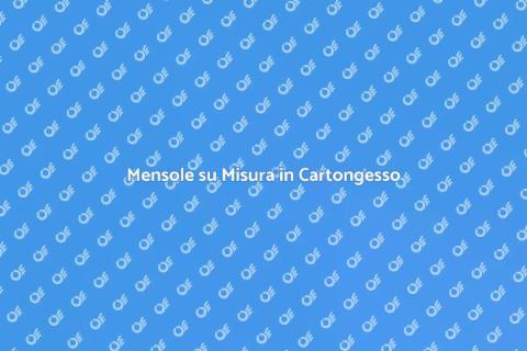 Mensole in Cartongesso su Misura