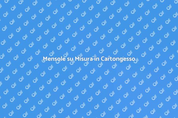 Crea Mensole in Cartongesso Eleganti