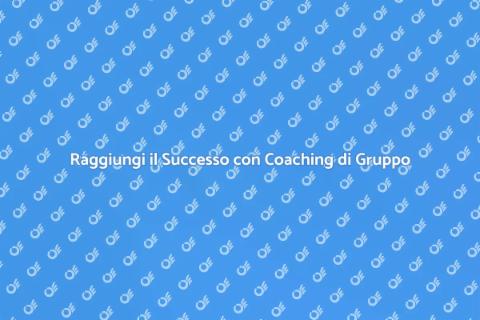 Coaching di Gruppo: Sblocca il Potenziale