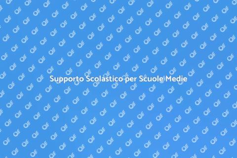 Assistenza Studio per Scuole Medie