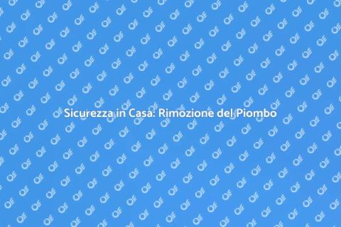 Rimozione Vernice al Piombo Sicura