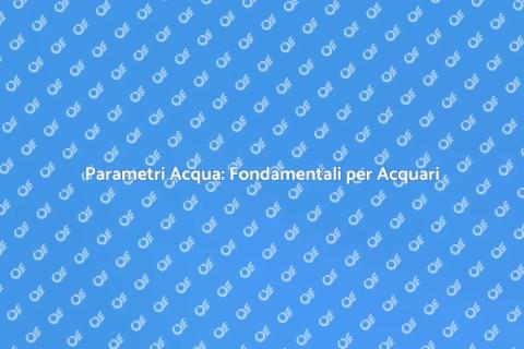 Monitorare i Parametri dell'Acqua