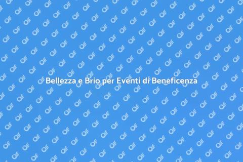 Make-Up Artist per Eventi di Beneficenza