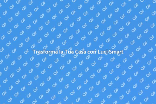 Innovazione nell'Illuminazione Domestica
