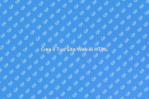 Programmare Sito Web in HTML Facile