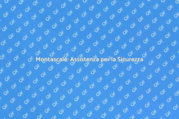 Montascale: Comfort e Manutenzione Essenziale