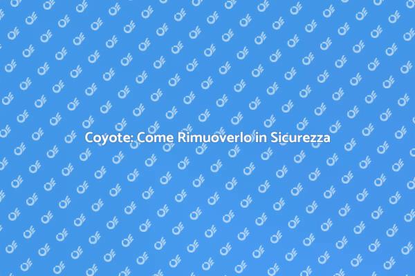 Come Gestire la Presenza di un Coyote