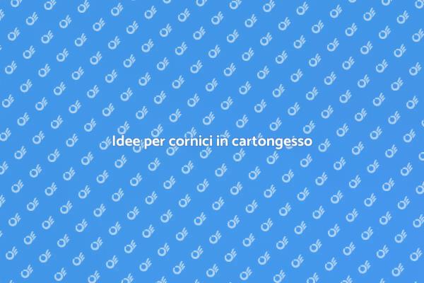 Trasforma gli spazi con cornici in cartongesso
