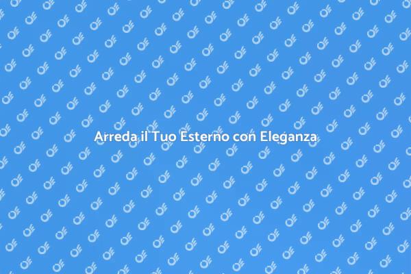 Eleganza in Legno per il Tuo Giardino