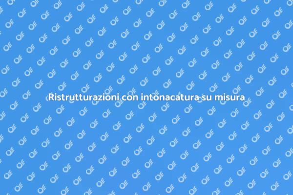 La soluzione di intonacatura per la tua casa