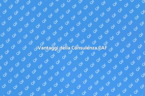 Consulenza CAF: Vantaggi per Te