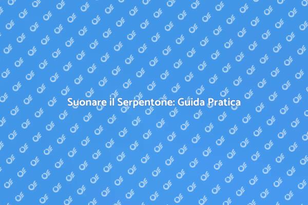 Inizia il Tuo Viaggio con il Serpentone