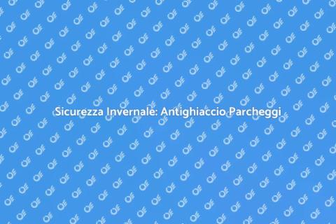 Trattamento Antighiaccio per Parcheggi