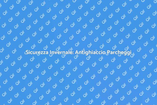 Magia Antighiaccio per Parcheggi Sicuri