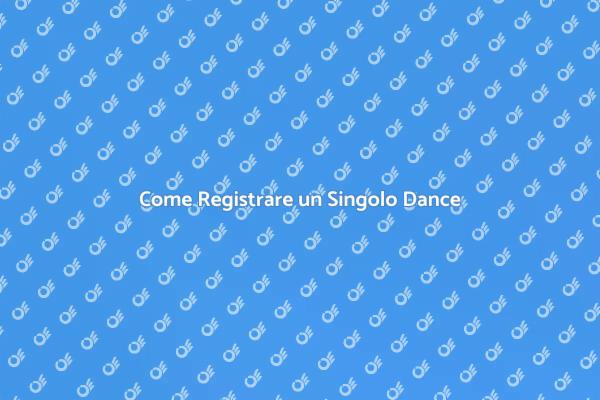 Guida alla Registrazione di un Singolo