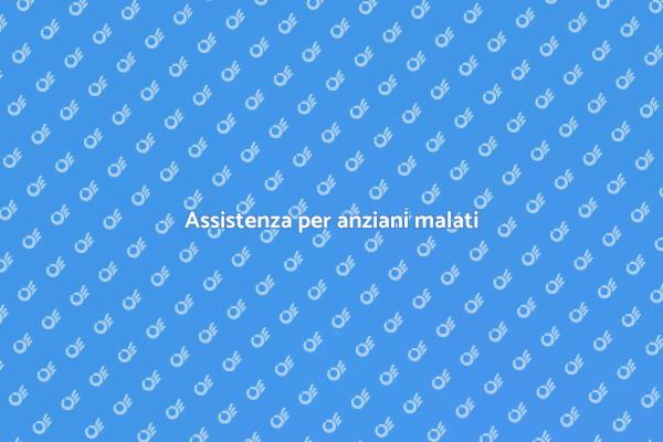Cura integrata per anziani malati
