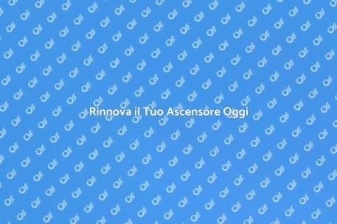 Modernizzazione Ascensore: Rinnova Ora