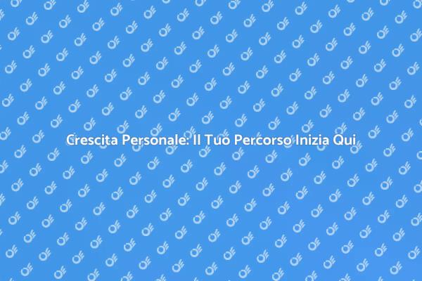 Riscopri te stesso con la Consulenza