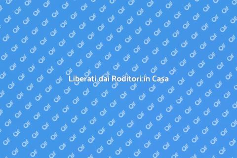 Soluzione contro Roditori Selvatici