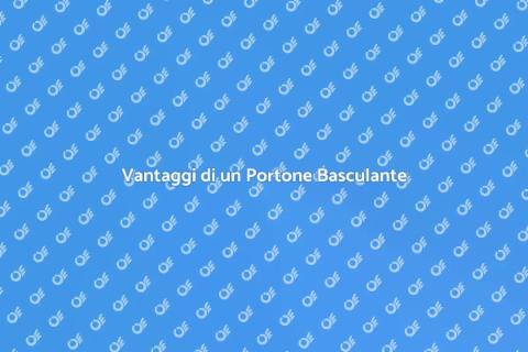 Portone Basculante Personalizzato